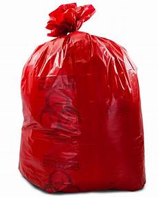Red Garbage Bags