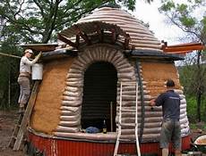 Sandbag Dome House